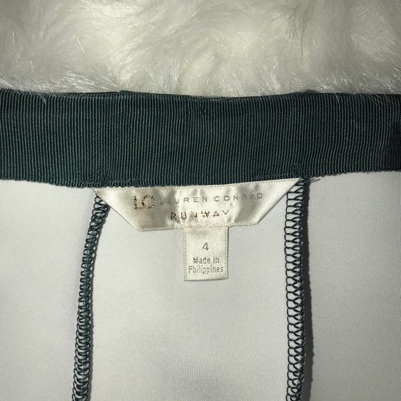 LC Lauren Conrad Runway Floral Skirt in Dark Green - Picture 4 of 6